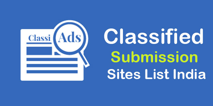 Free Classified Submission Sites List India