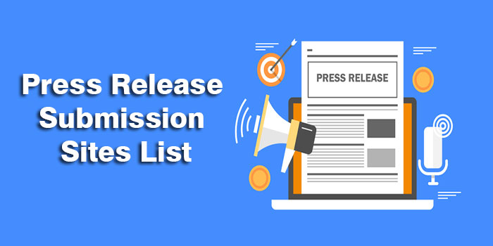 Free Press Release Submission Sites List